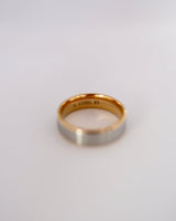 gold outline ring