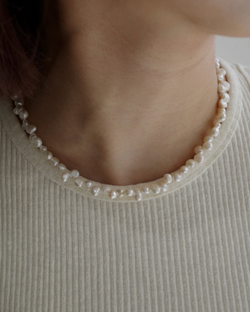 luxury shake pearl necklace