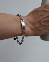 plate chain bracelet