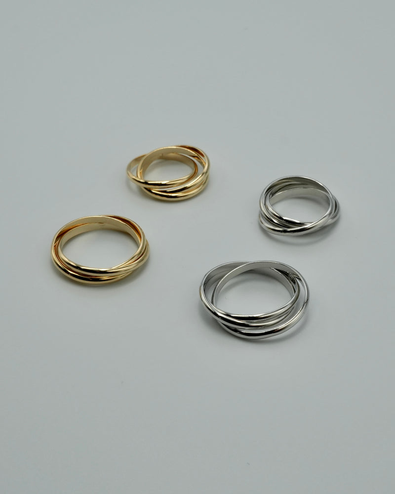 triple layered ring