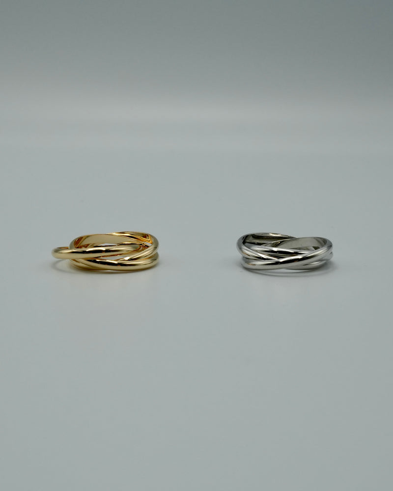 triple layered ring