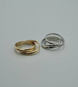 triple layered ring