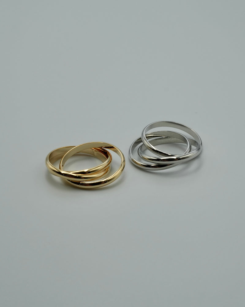 triple layered ring