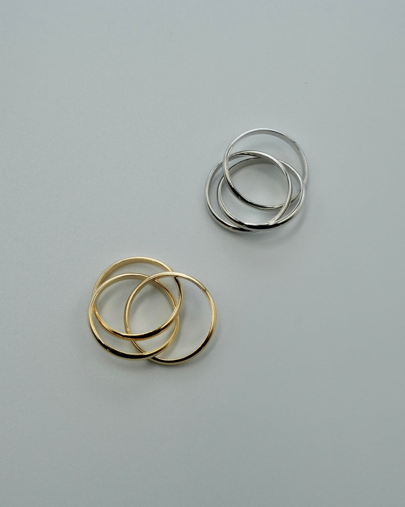 triple layered ring