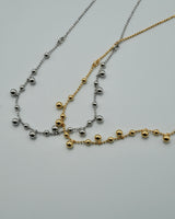 shiny grain necklace