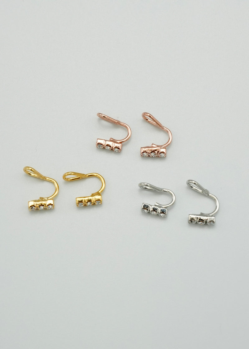 triple zir ear cuff & earring