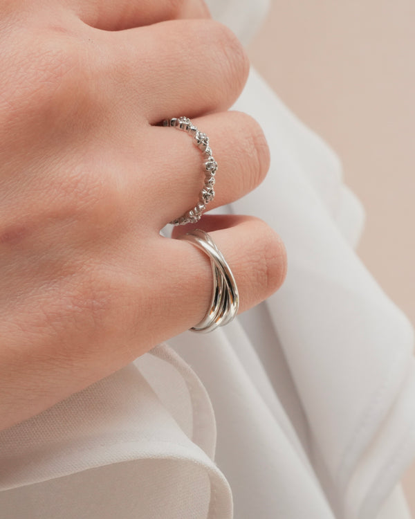 triple layered ring