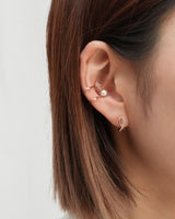 star × pearl ear cuff