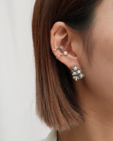 star × pearl ear cuff