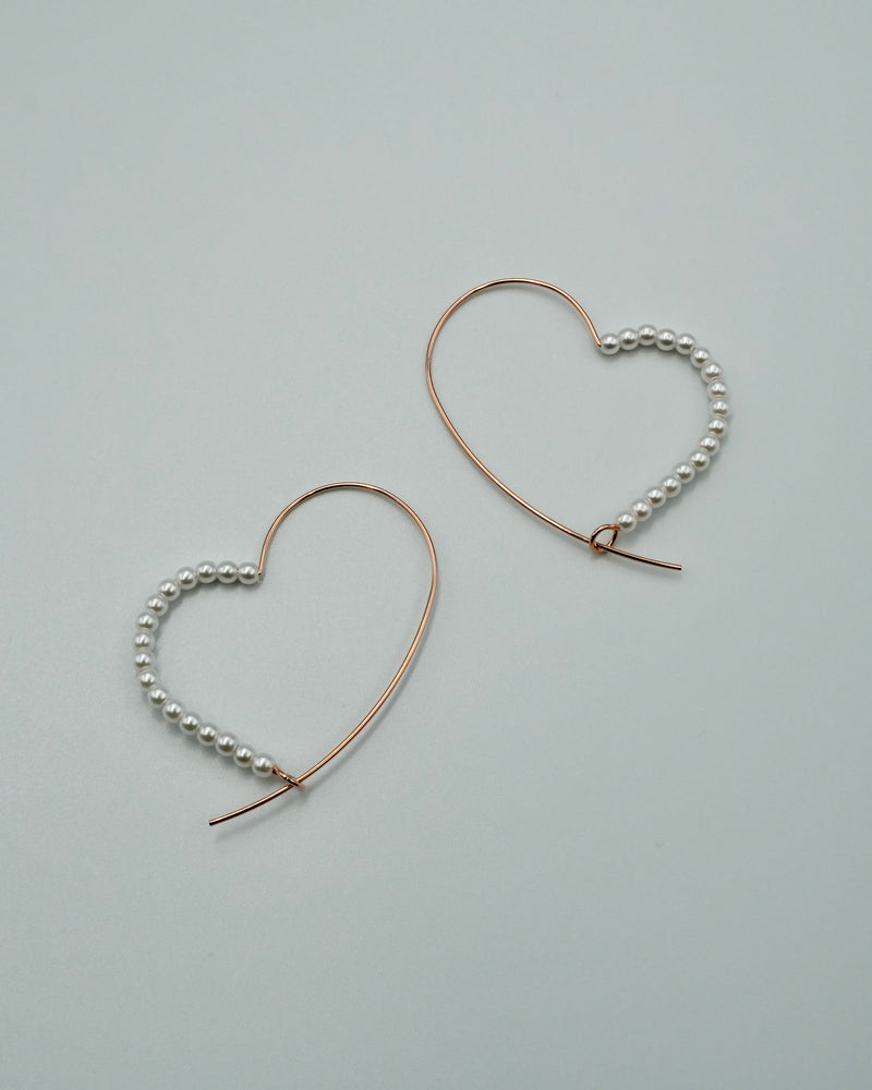 heart hook pearl pierce