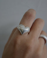 vintage heart ring