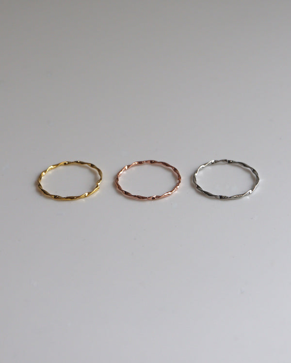 thin twist ring