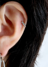 triple zir ear cuff & earring