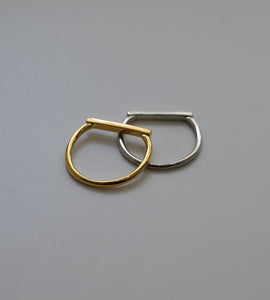 thin straight ring