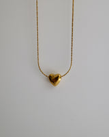 plump heart necklace