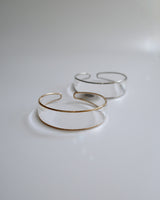 edging design clear bangle