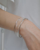 edging design clear bangle