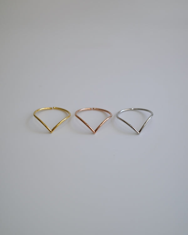 acute angle ring