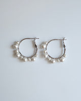 pearl hoop pierce