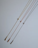 one zir Y long necklace