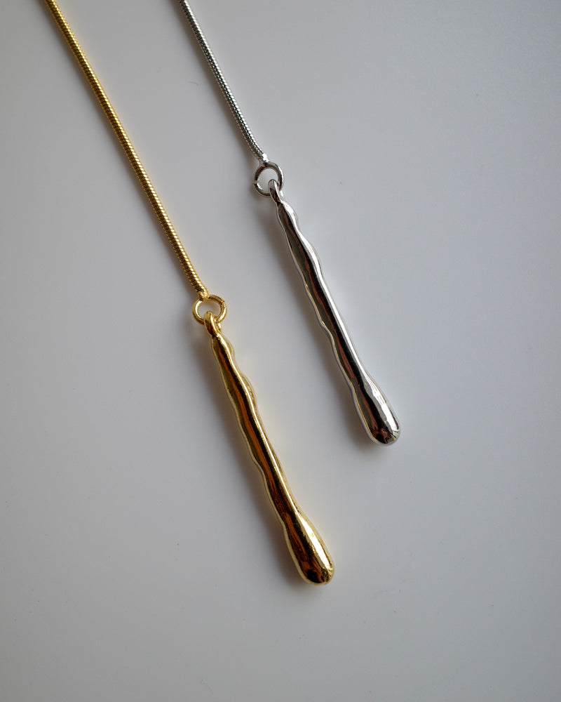 dainty Y shape drop necklace