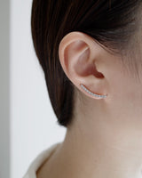 zir curve pierce ＆ earring