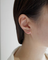 zir curve pierce ＆ earring