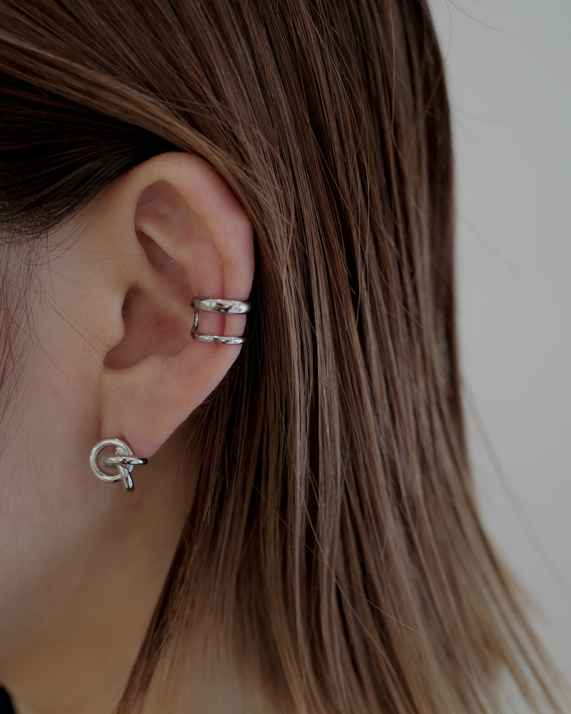 simple double line ear cuff