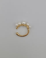 portion pearl ear cuff