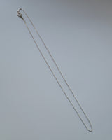 simple chain necklace (silver925)