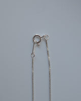 simple chain necklace (silver925)