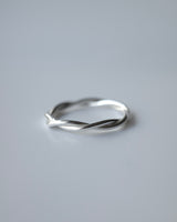 huge rope ring (silver925)