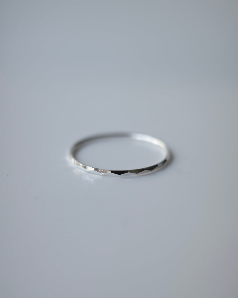 simple cut ring (silver925)