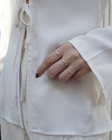 simple line ring (silver925)