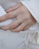 simple line ring (silver925)