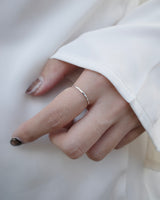 simple cut ring (silver925)