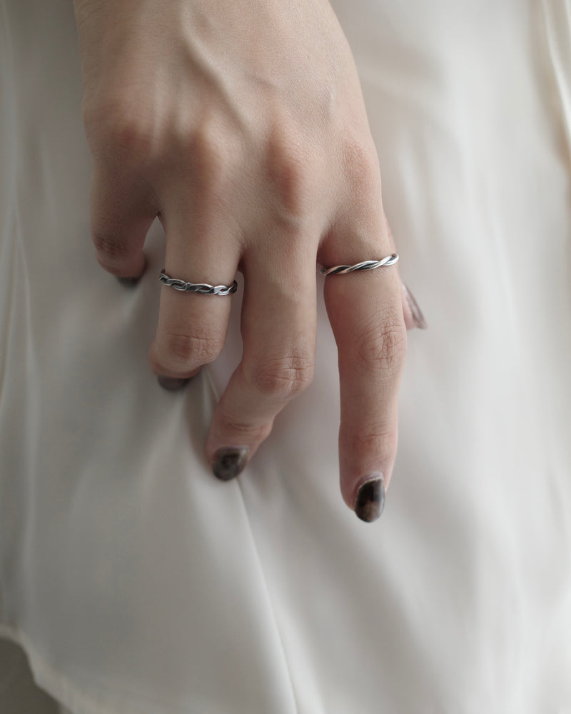 courage cross ring (silver925)