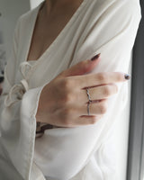 huge rope ring (silver925)