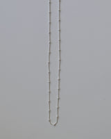 equally ball necklace (silver925)