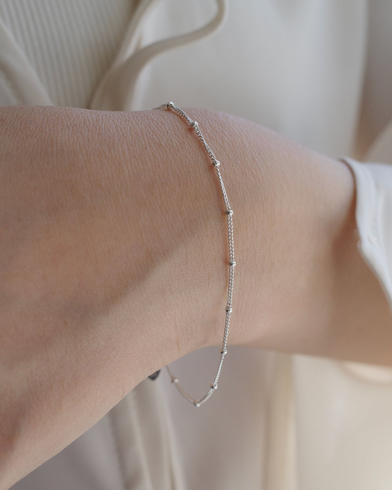 equally ball bracelet (silver925)