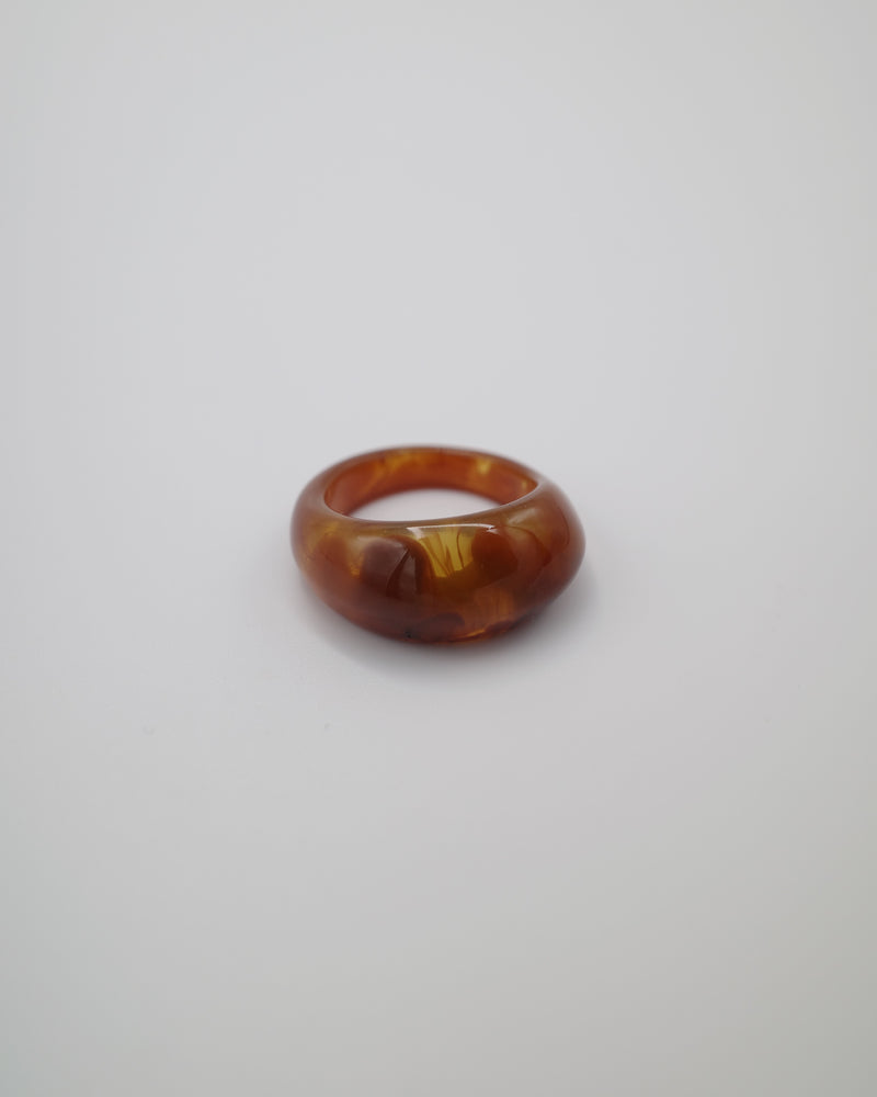 plump marble ring