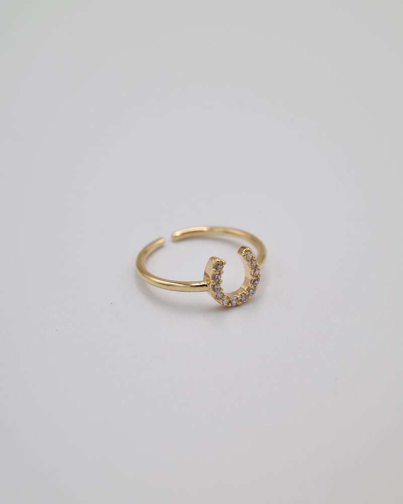 zir horse shoe ring