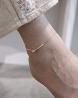 little flower anklet