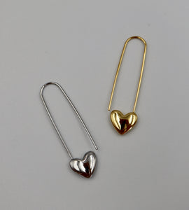 heart clasp pierce