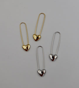 heart clasp pierce