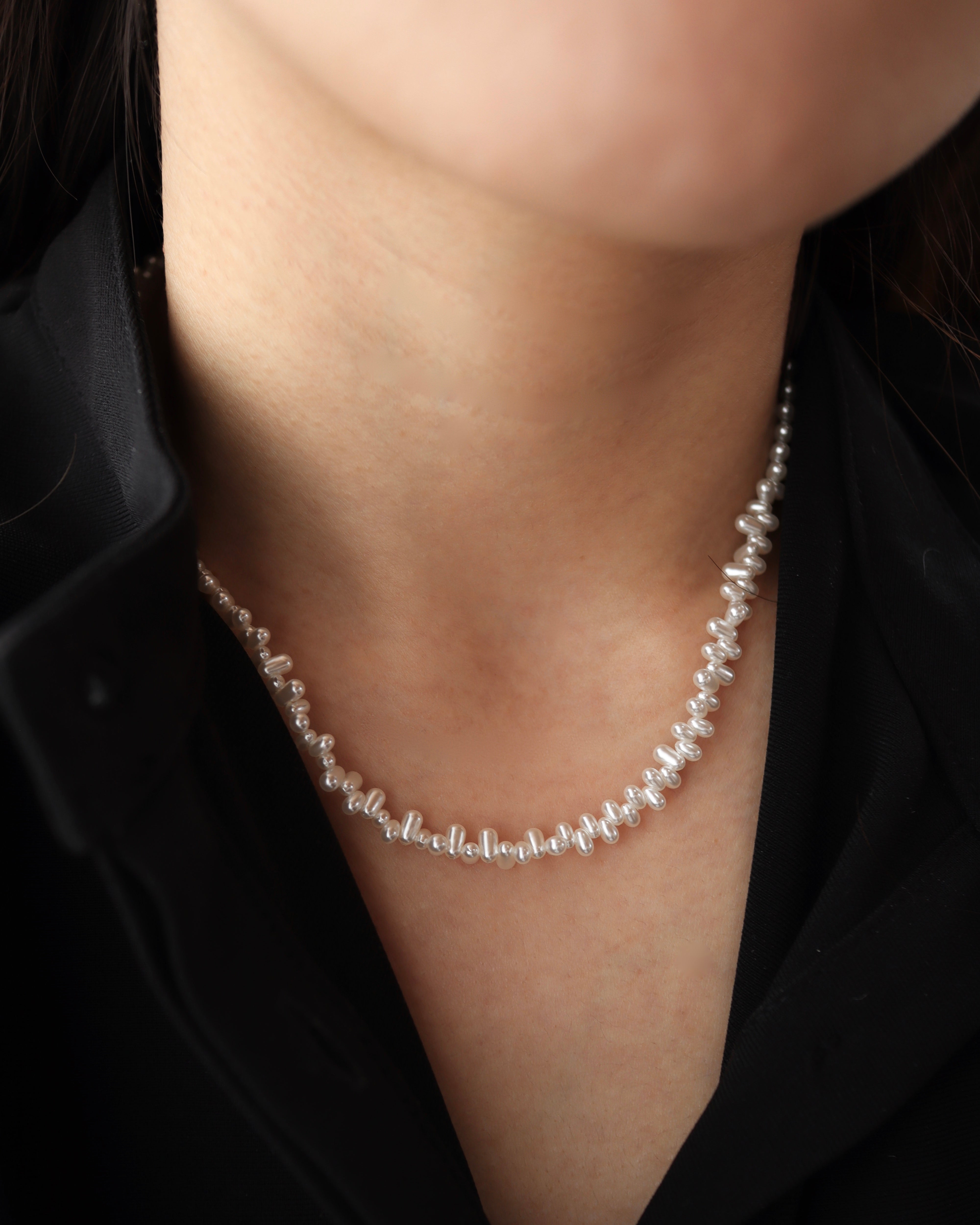 shake pearl necklace - beller